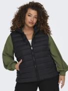 NU 20% KORTING: ONLY CARMAKOMA Bodywarmer CARNEW TAHOE HOOD WAISTCOAT ...