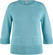 NU 20% KORTING: Rabe Trui met 3/4 mouwen in tricot-look