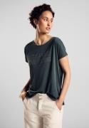 NU 20% KORTING: STREET ONE Shirttop met belettering