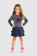 KIDSWORLD Jerseyjurk Ster , met changerende pailletten