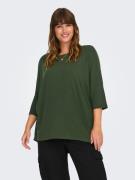 ONLY CARMAKOMA Shirt met 3/4-mouwen CARLAMOUR 3/4 TOP JRS NOOS