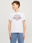 NU 20% KORTING: Jack & Jones Junior Shirt met ronde hals JJELOGO TEE S...