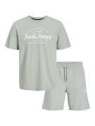 NU 20% KORTING: Jack & Jones Junior T-shirt JJFOREST TEE SS CREW SET P...