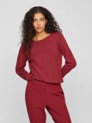 Vila Trui met ronde hals VIRIL O-NECK L/S KNIT TOP - NOOS