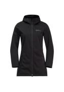 NU 20% KORTING: Jack Wolfskin Softshell-jas WINDHAIN COAT W