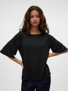 NU 20% KORTING: Vero Moda Shirt met ronde hals VMKANVA 2/4 GLITTER TOP...