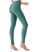 NU 20% KORTING: Lascana Legging uit zacht materiaal in cordlook, loung...