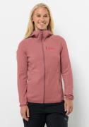 NU 20% KORTING: Jack Wolfskin Fleecejack KOLBENBERG HOODED FZ W