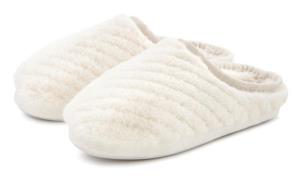 NU 20% KORTING: Vivance Pantoffels Pluchen pantoffels