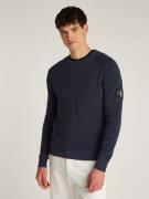 Calvin Klein Trui met ronde hals BADGE EASY SWEATER