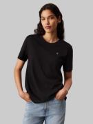 NU 20% KORTING: Calvin Klein T-shirt CK EMBRO BADGE REGULAR TEE