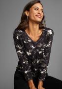 Laura Scott Shirt met 3/4-mouwen met all-over print