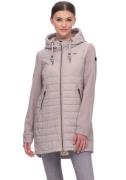 NU 20% KORTING: Ragwear Gewatteerde jas LUCINDA LONG modieuze materiaa...