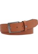 NU 20% KORTING: Tommy Hilfiger Leren riem Adan New Leather 3,5cm