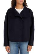 NU 20% KORTING: Tommy Hilfiger Outdoorjack DF WOOL BLEND FUNNEL JACKET