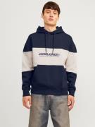 Jack & Jones Hoodie JJELEGACY BLOCKING SWEAT HOOD NOOS