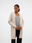 NU 20% KORTING: Vero Moda Lang vest VMSILJE LS OPEN CARDIGAN GA NOOS