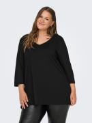 NU 20% KORTING: ONLY CARMAKOMA Shirt met 3/4 mouwen CARBONNIE LIFE 3/4...