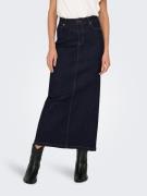 NU 20% KORTING: Only Jeans rok ONLWALO MW SLIT DNM MAXI SKIRT GUA