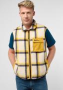 NU 20% KORTING: Jack Wolfskin Mouwloos fleecevest FELSLICHT CHECK VEST...