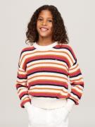 NU 20% KORTING: Tommy Hilfiger Gebreide trui ESSENTIAL STRIPE SWEATER