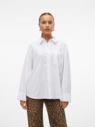 NU 20% KORTING: Vero Moda Blouse met lange mouwen VMIDA OXFORD SHIRT W...