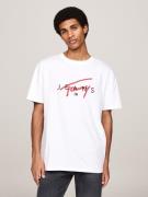 NU 20% KORTING: Tommy Jeans Plus T-shirt TJM REG SIGNATURE TWIST TEE E...