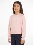 Tommy Hilfiger Sweatshirt ESSENTIAL EMBROIDERED FLEECE CN Kinderen tot...