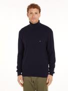 NU 20% KORTING: Tommy Hilfiger Coltrui STRUCTURE ROLL NECK