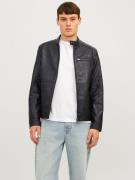 NU 20% KORTING: Jack & Jones Imitatieleren jack JJEDYLAN PU BIKER JACK...