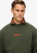 NU 20% KORTING: Superdry Sweatshirt MICRO LOGO GRAPHIC LOOSE CREW