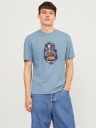 Jack & Jones Shirt met ronde hals JORSEVEN SKULL TEE SS CREW NECK SN