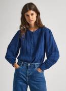 NU 20% KORTING: Pepe Jeans Kanten blouse Bluse CRISTINA