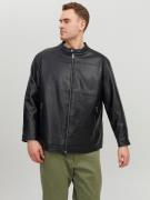 NU 20% KORTING: Jack & Jones PlusSize Bikerjack JJEROCKY CLEAN JACKET ...