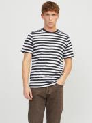 NU 20% KORTING: Jack & Jones T-shirt JORTAMPA STRIPE TEE SS CREW NECK