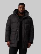 Calvin Klein Gewatteerde jas BT_LONG HOODED QUILT PUFFER MW