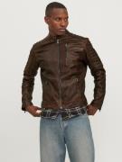 NU 20% KORTING: Jack & Jones Leren jack JJERICHARD LEATHER JACKET NOOS