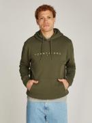 NU 20% KORTING: TOMMY JEANS Sweatshirt TJM REG LINEAR GOLD HOOD EXT