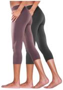 vivance active Caprilegging met rubberen tailleband, loungewear (Set v...