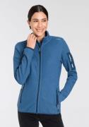 NU 20% KORTING: CMP Gebreid fleecejack WOMAN JACKET