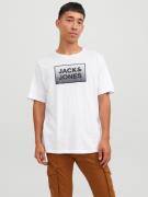 NU 20% KORTING: Jack & Jones Shirt met korte mouwen JJSTEEL TEE SS CRE...