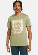 NU 20% KORTING: Timberland T-shirt STACK LOGO Camo Short Sleeve Tee