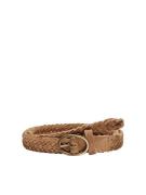 NU 20% KORTING: Only Gevlochten riem ONLINES SLIM BRAIDED LEATHER JEAN...