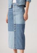 NU 20% KORTING: Levi's® Midirok BUTTON MIDI SKIRT PAT