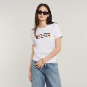 NU 20% KORTING: G-Star RAW T-shirt Old skool logo r t wmn