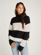 NU 20% KORTING: Calvin Klein Coltrui CHUNKY LOOSE HIGH NECK SWEATER