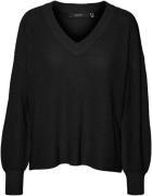 NU 20% KORTING: Vero Moda Trui met V-hals VMZIA LS V-NECK PULLOVER BOO