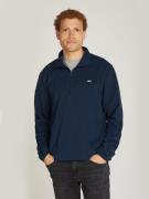 NU 20% KORTING: TOMMY JEANS Fleecetrui TJM REG S FLAG POLAR 1/4 ZIP