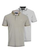 NU 20% KORTING: Jack & Jones Poloshirt JJEPAULOS POLO SS 2PK MP NOOS (...