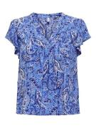 NU 20% KORTING: Only Shirt ONLVENEDA S/S V-NECK TOP PTM